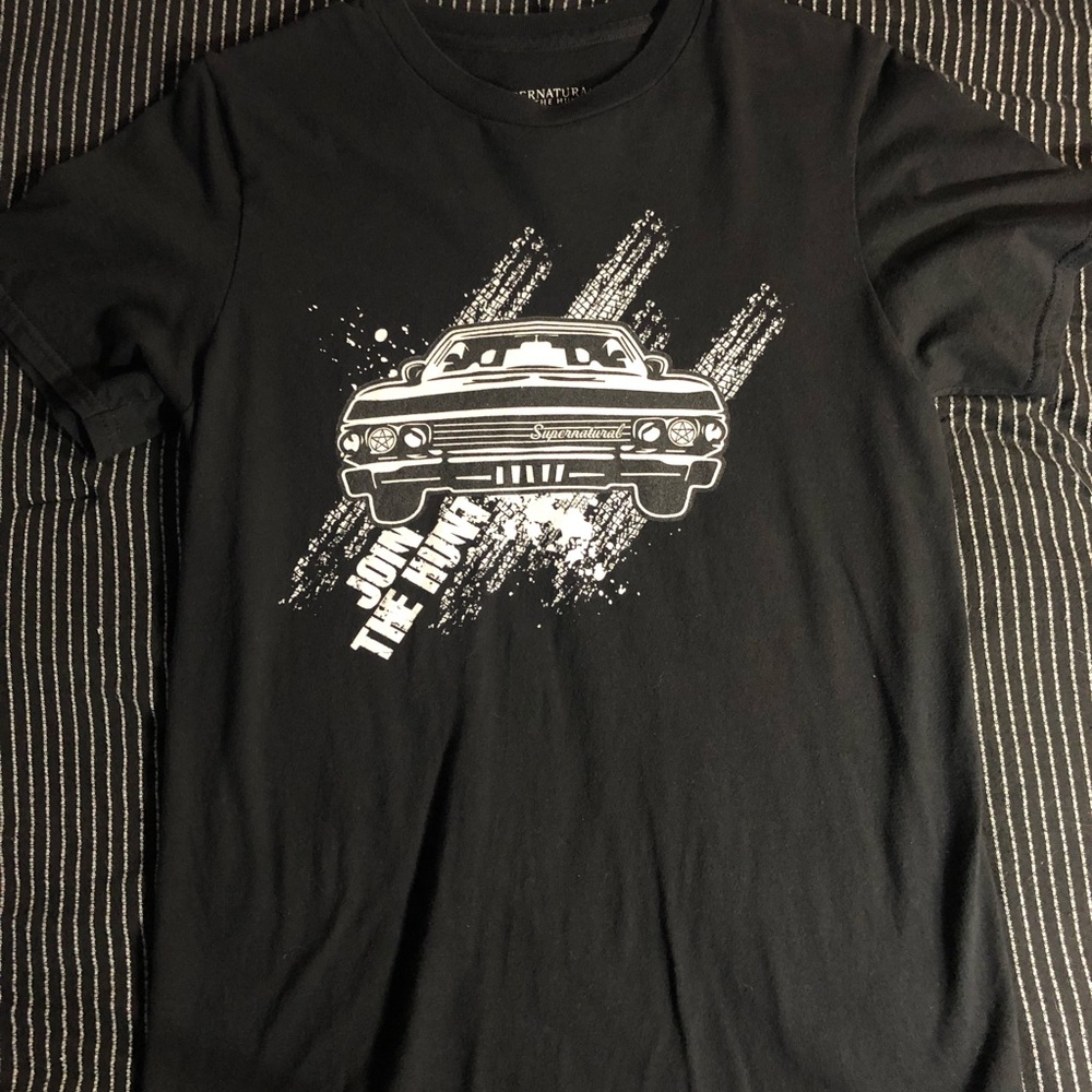 Supernatural 67 Chevy Impala “Join The Hunt” Tee